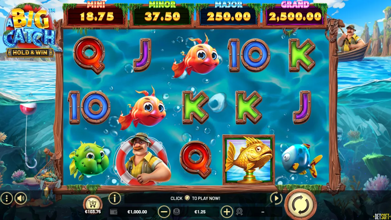 A Big Catch – HOLD & WIN