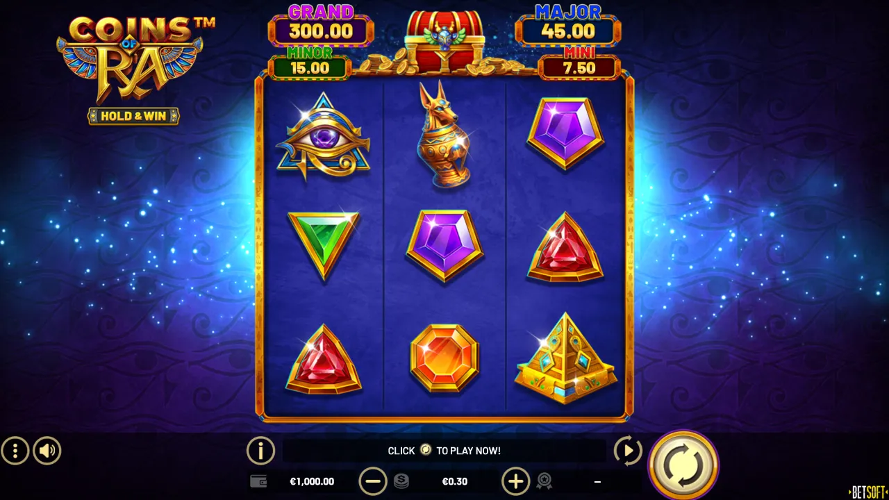 Coins of Ra – HOLD & WIN