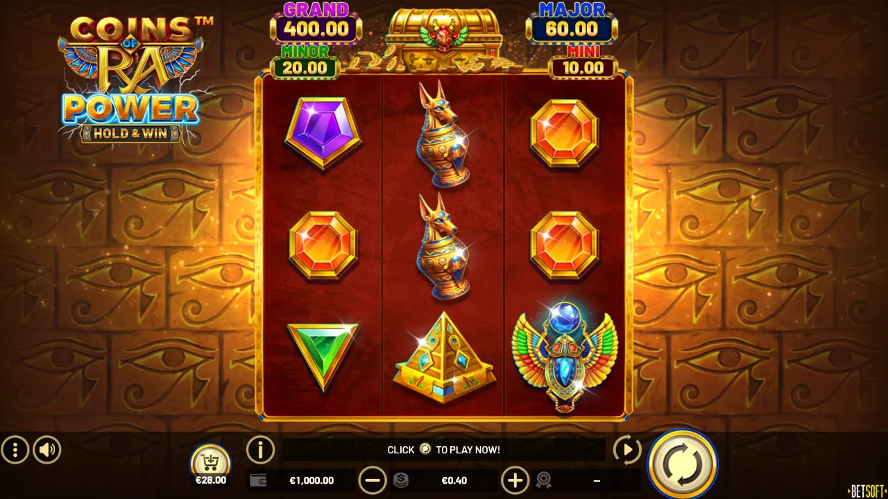 Coins of Ra Power – Hold & Win