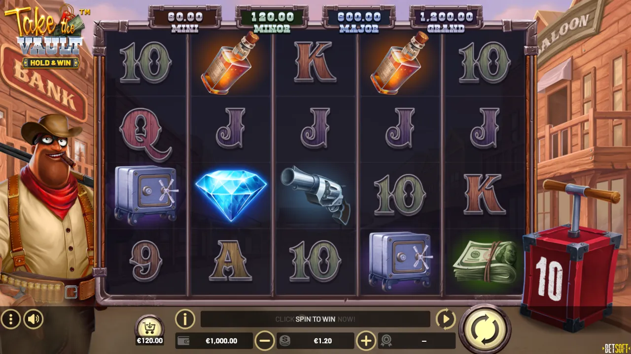 Take The Vault – HOLD & WIN