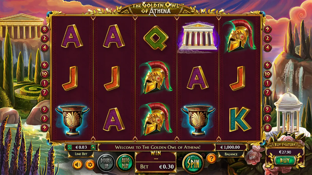 The Golden Owl of Athena