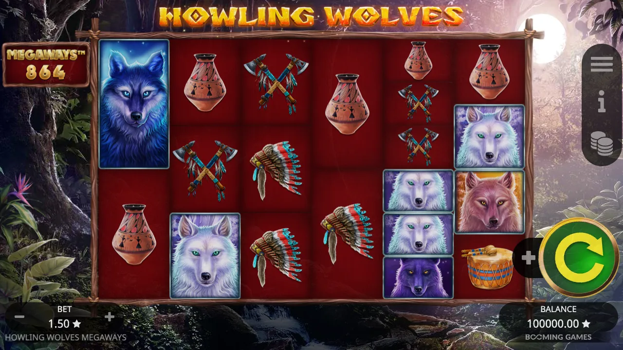 Howling Wolves Megaways
