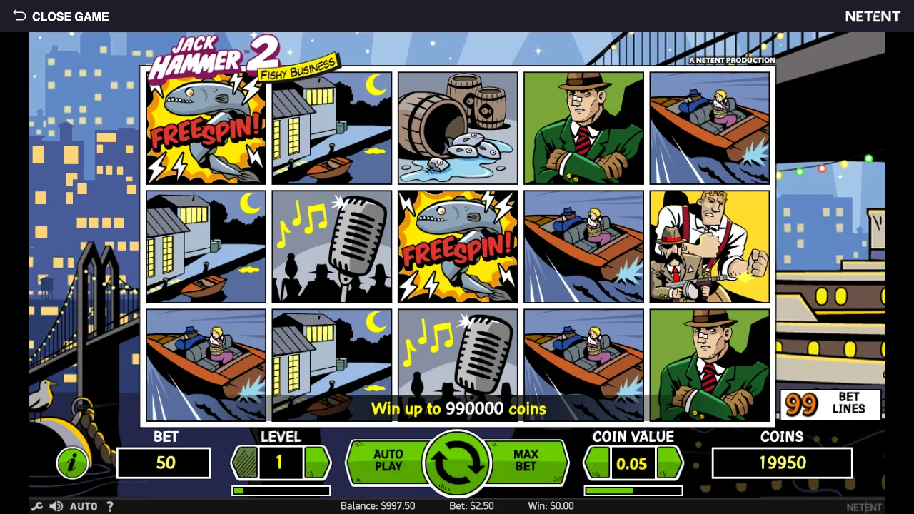 Jack Hammer™ 2: Fishy Business