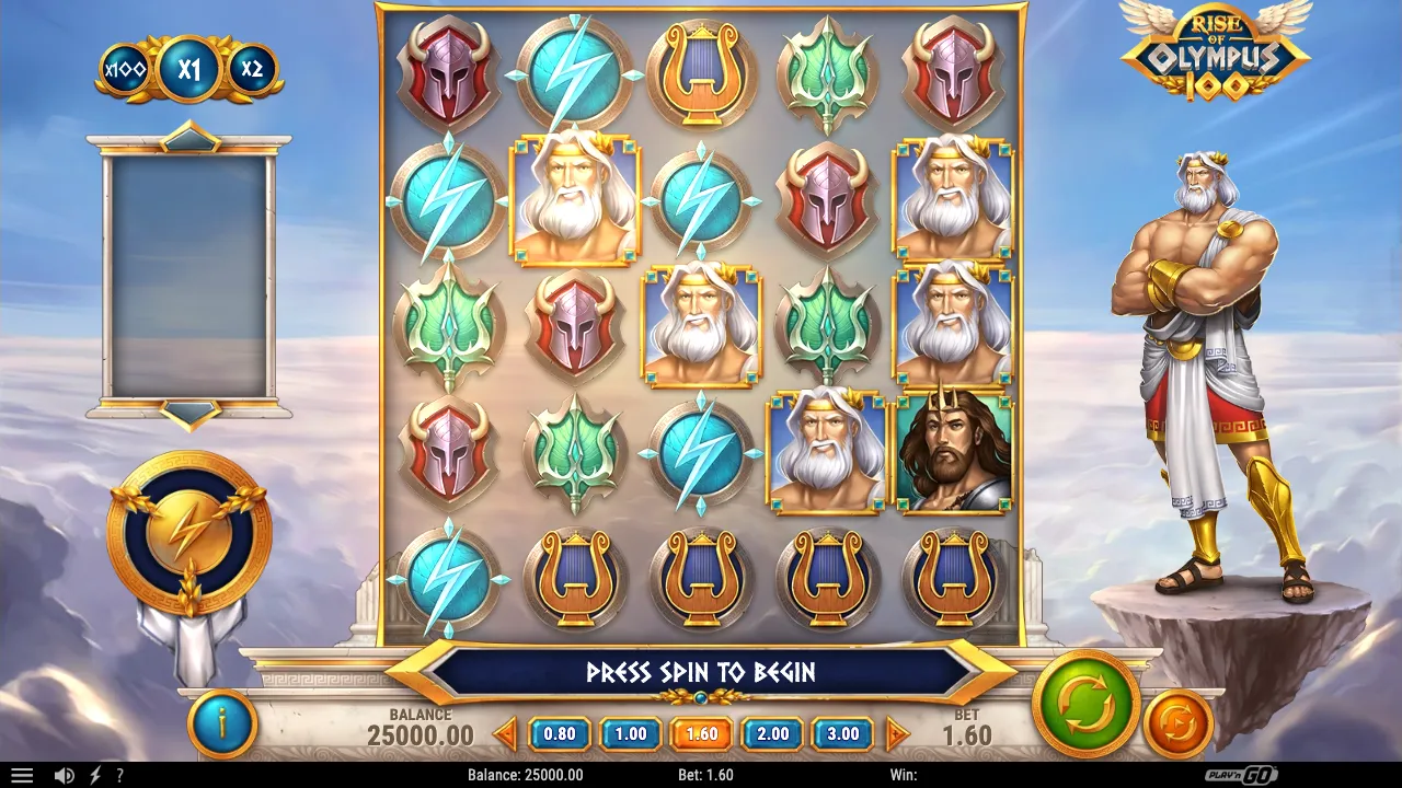 Rise of Olympus 100