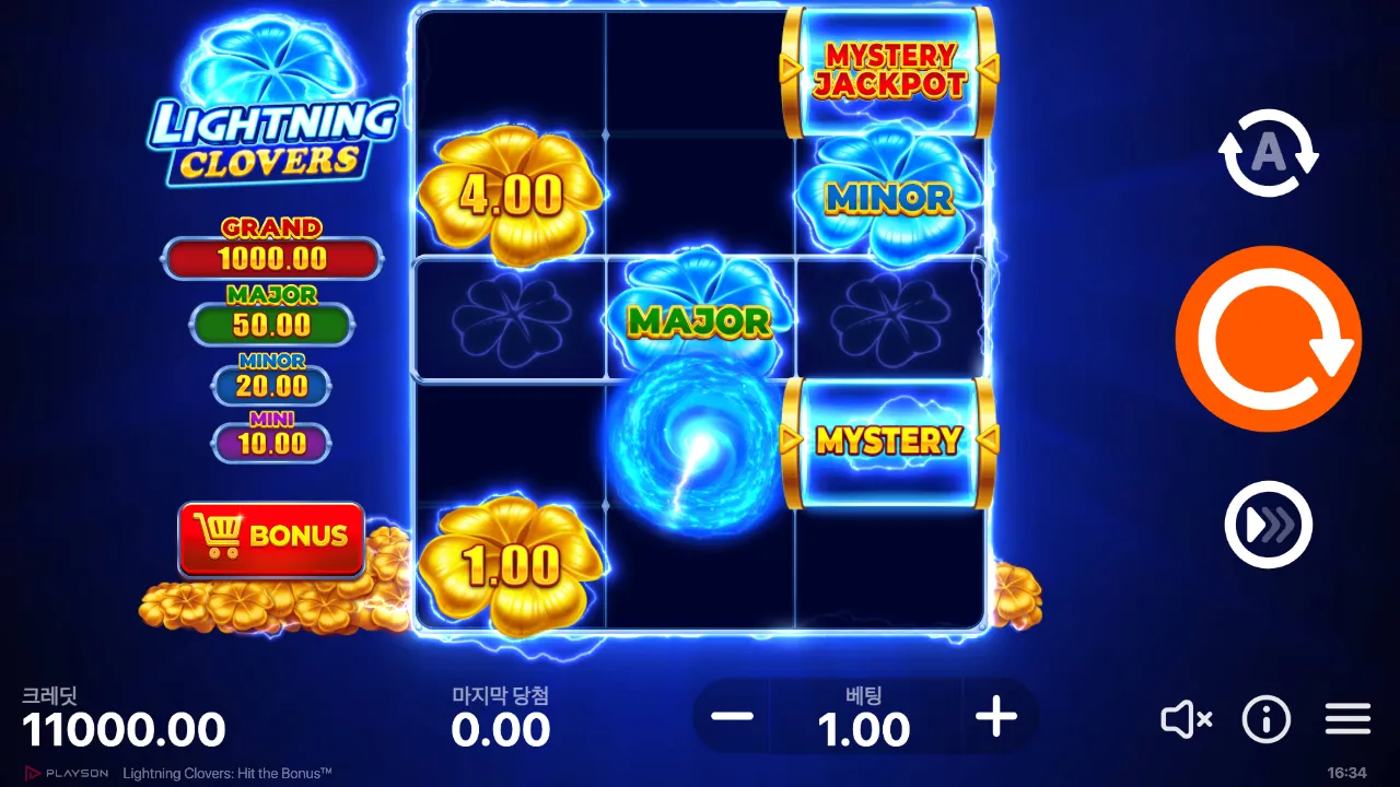 Lightning Clovers: Hit the Bonus