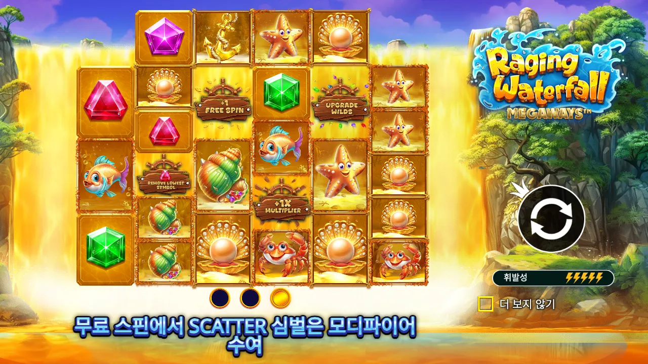 Raging Waterfall Megaways