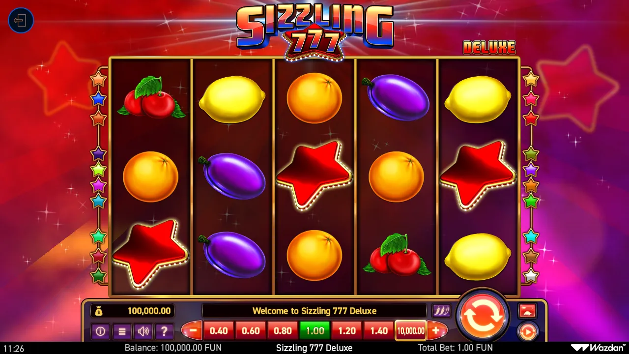 Sizzling 777 Deluxe