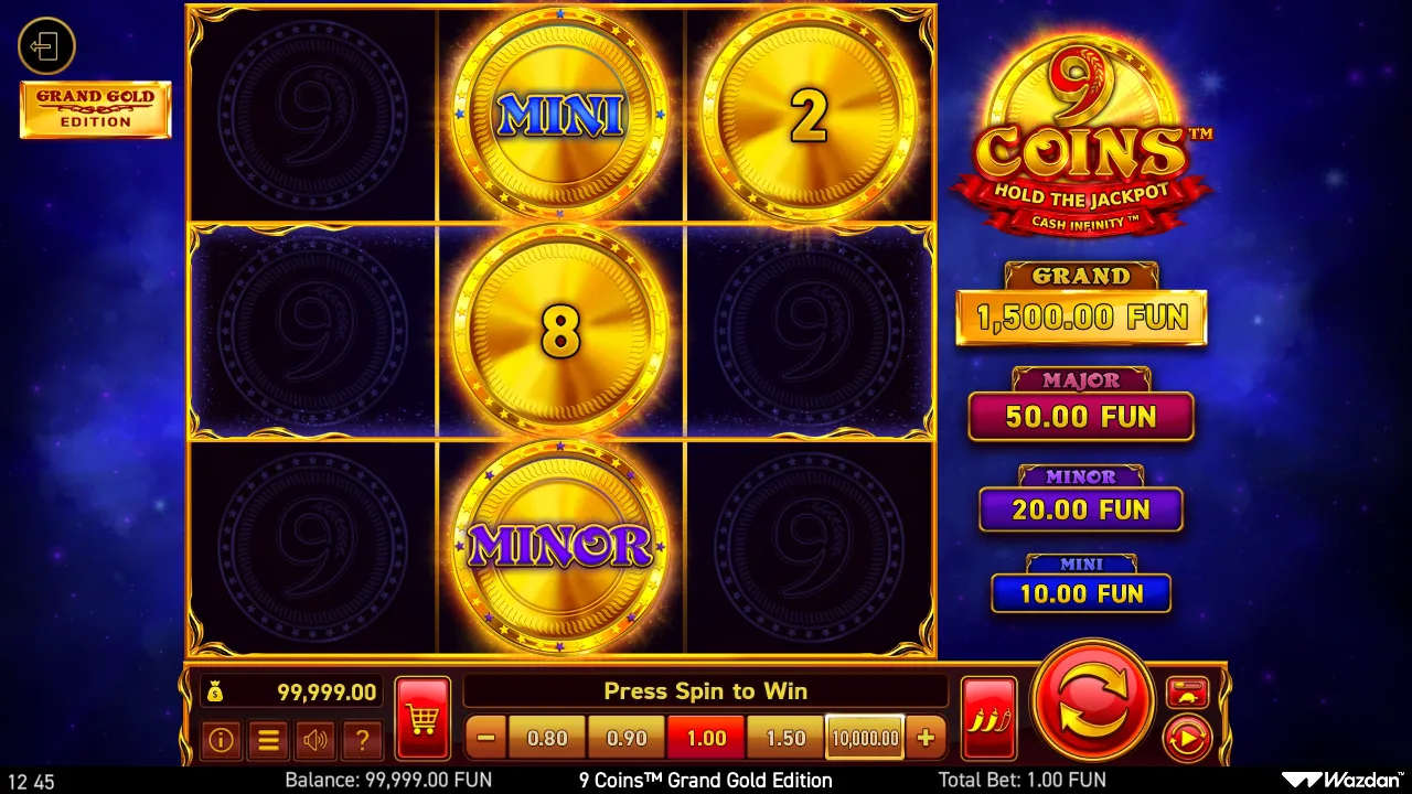 9 Coins™ Grand Gold Edition