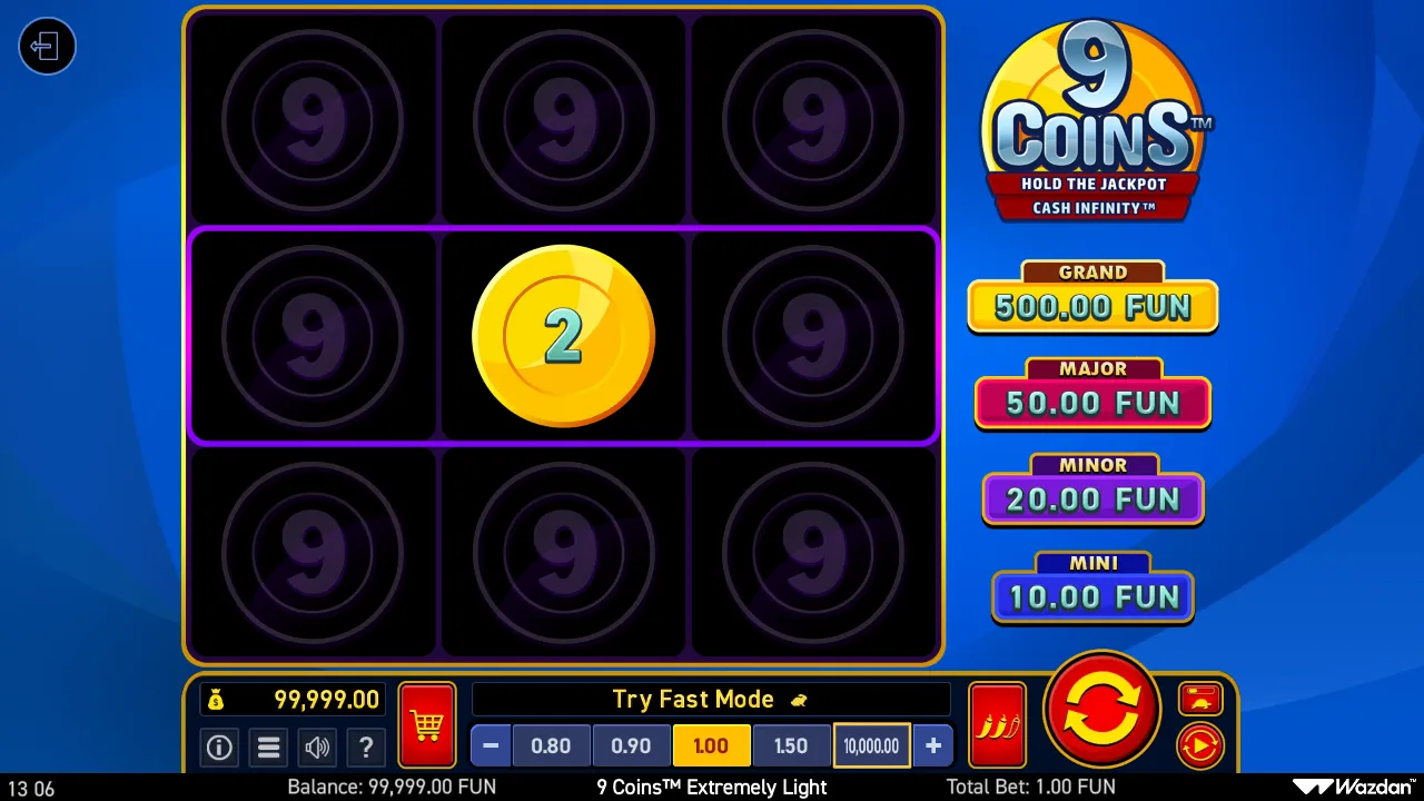 9 Coins™ Extremely Light