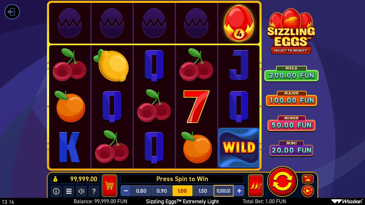 Sizzling Eggs™ Extremely Light