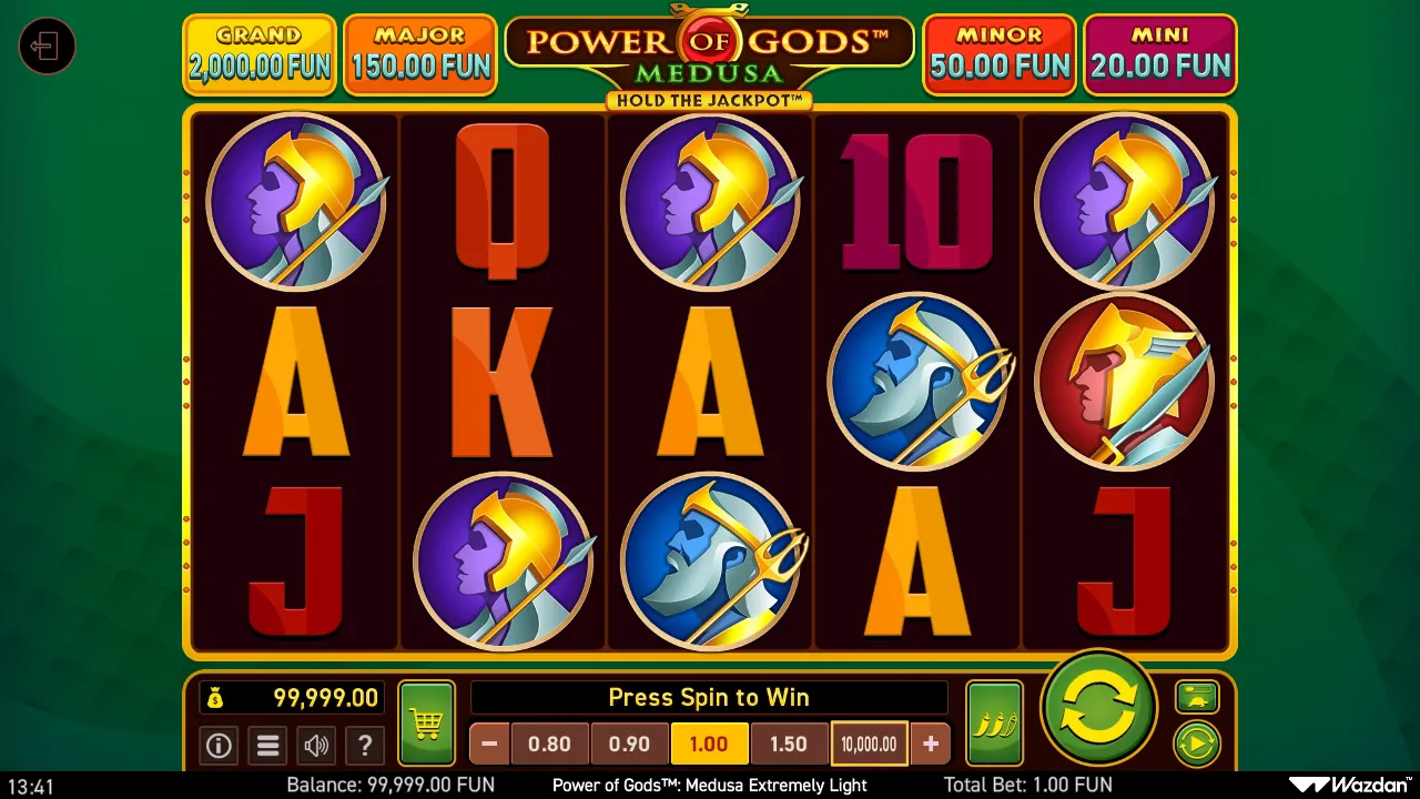 Power of Gods™: Medusa Extremely Light