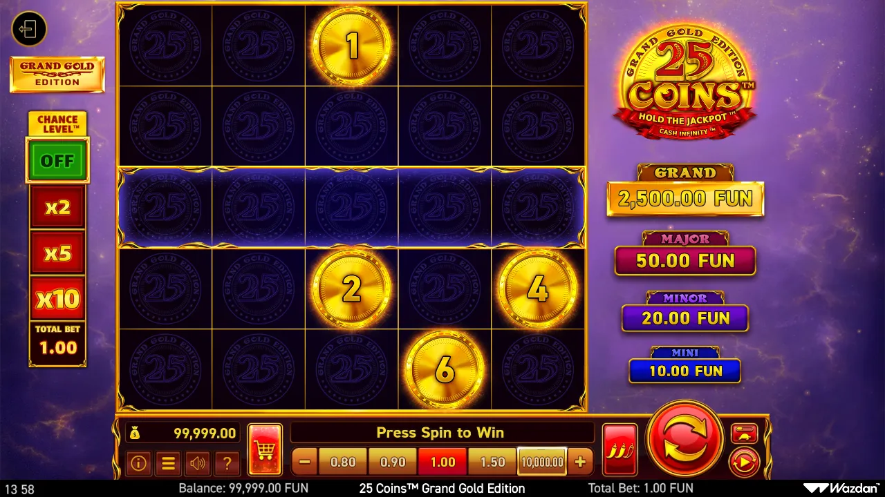 25 Coins™ Grand Gold Edition